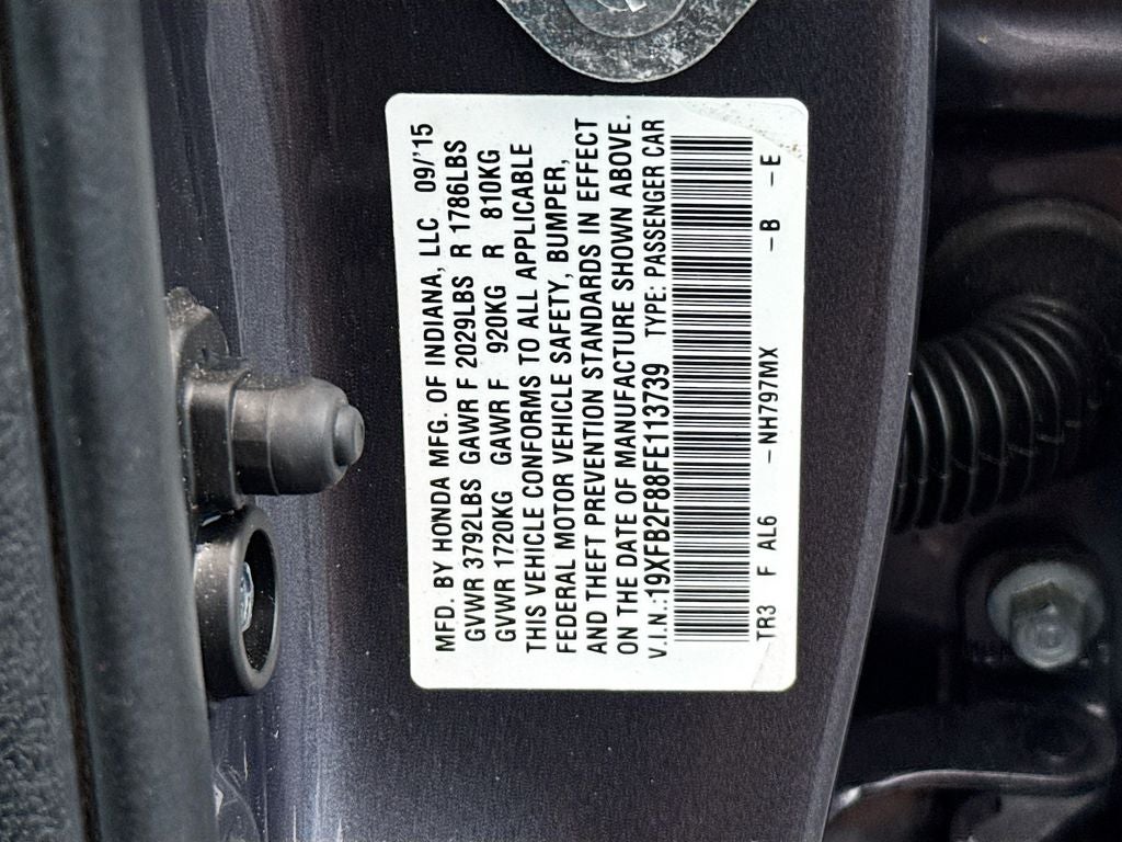 2015 Honda Civic EX
