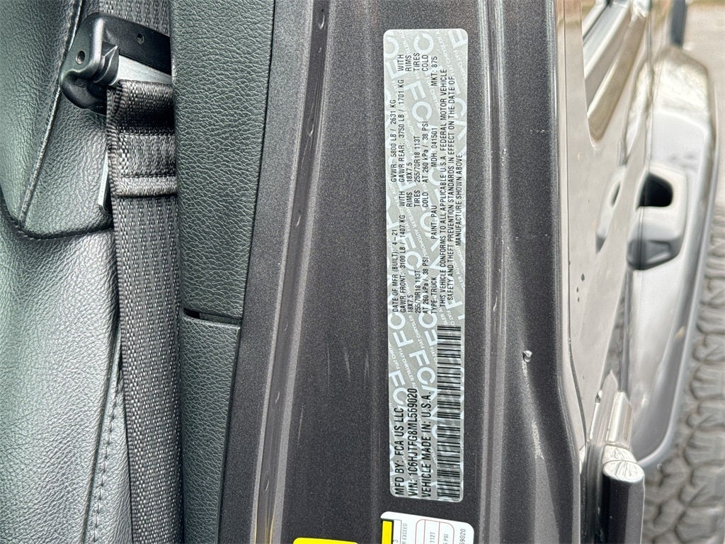 2021 Jeep Gladiator Overland