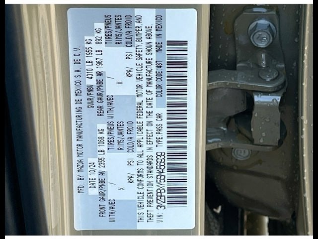 2025 Mazda Mazda3 2.5 Carbon Turbo