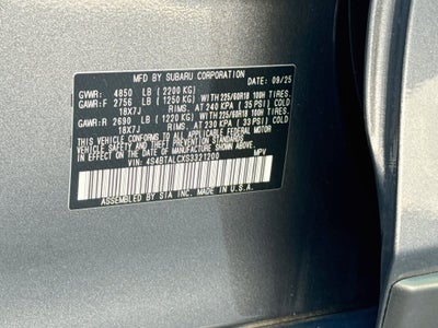 2025 Subaru Outback Onyx Edition