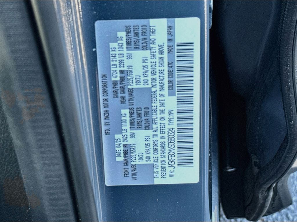 2025 Mazda Mazda CX-5 2.5 S Carbon Edition