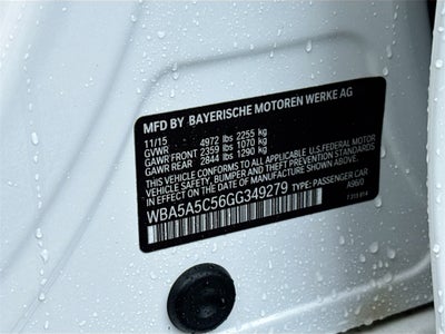 2016 BMW 5 Series 528i