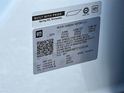 2026 Cadillac XT5 Luxury