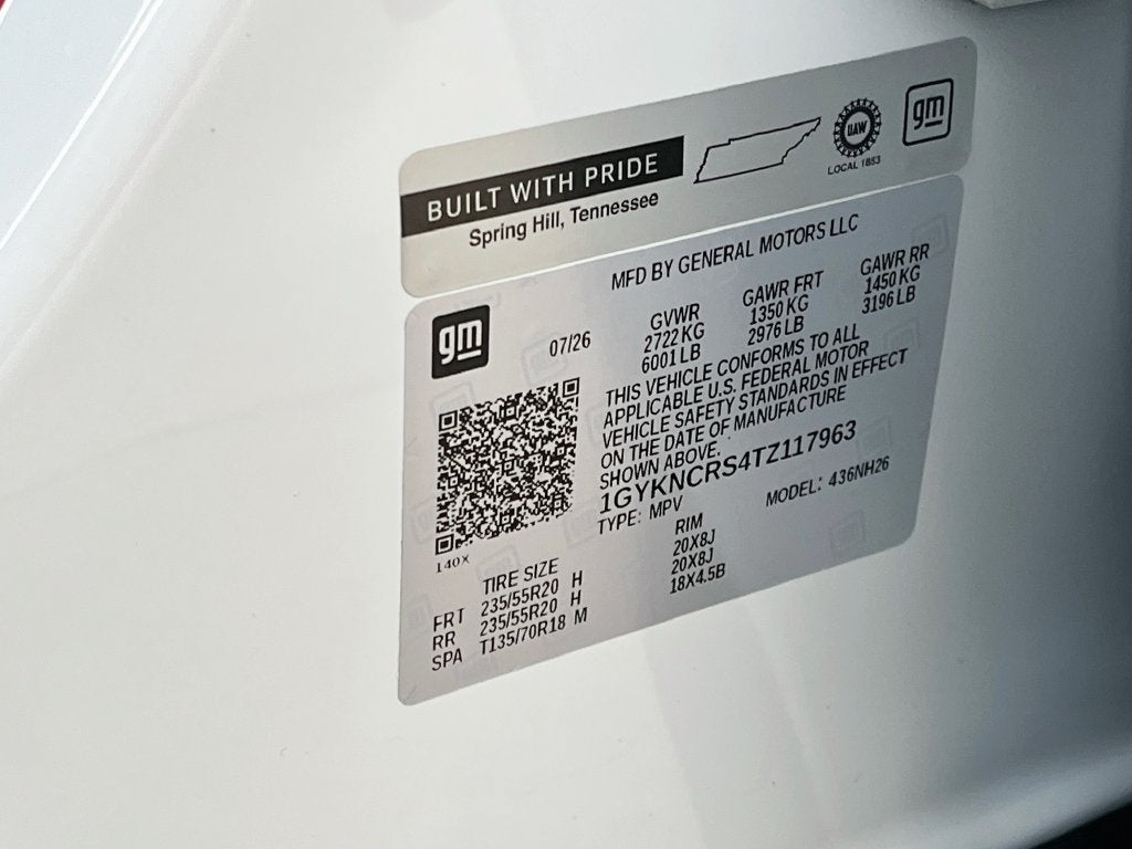 2026 Cadillac XT5 Premium Luxury