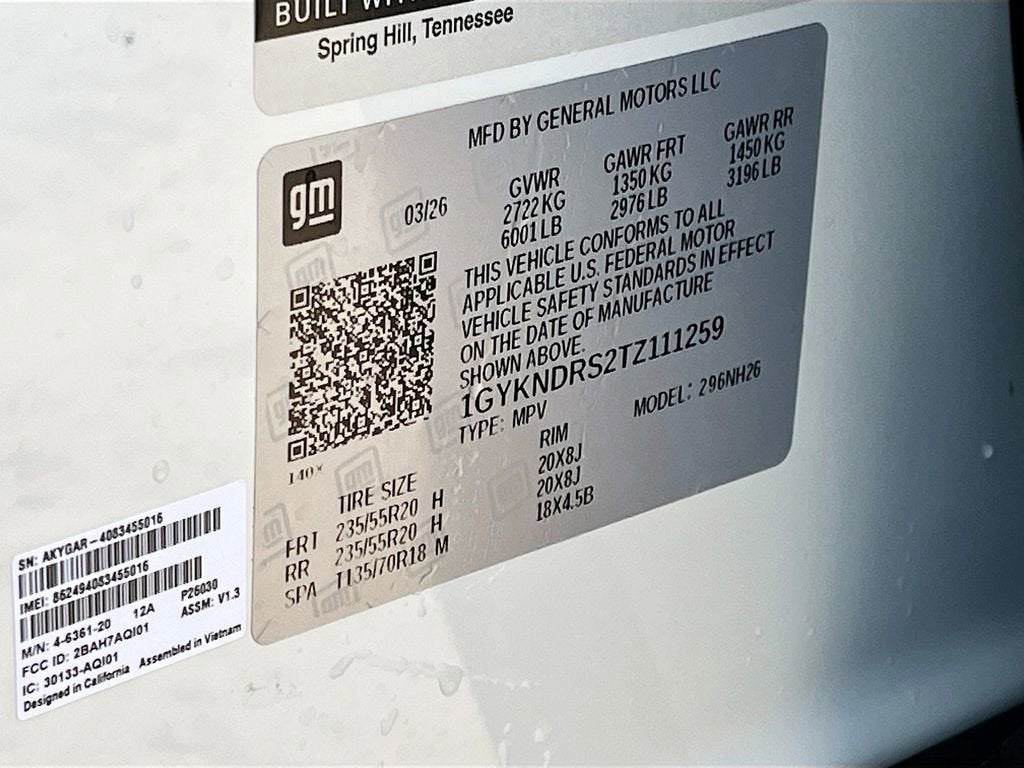 2026 Cadillac XT5 Premium Luxury