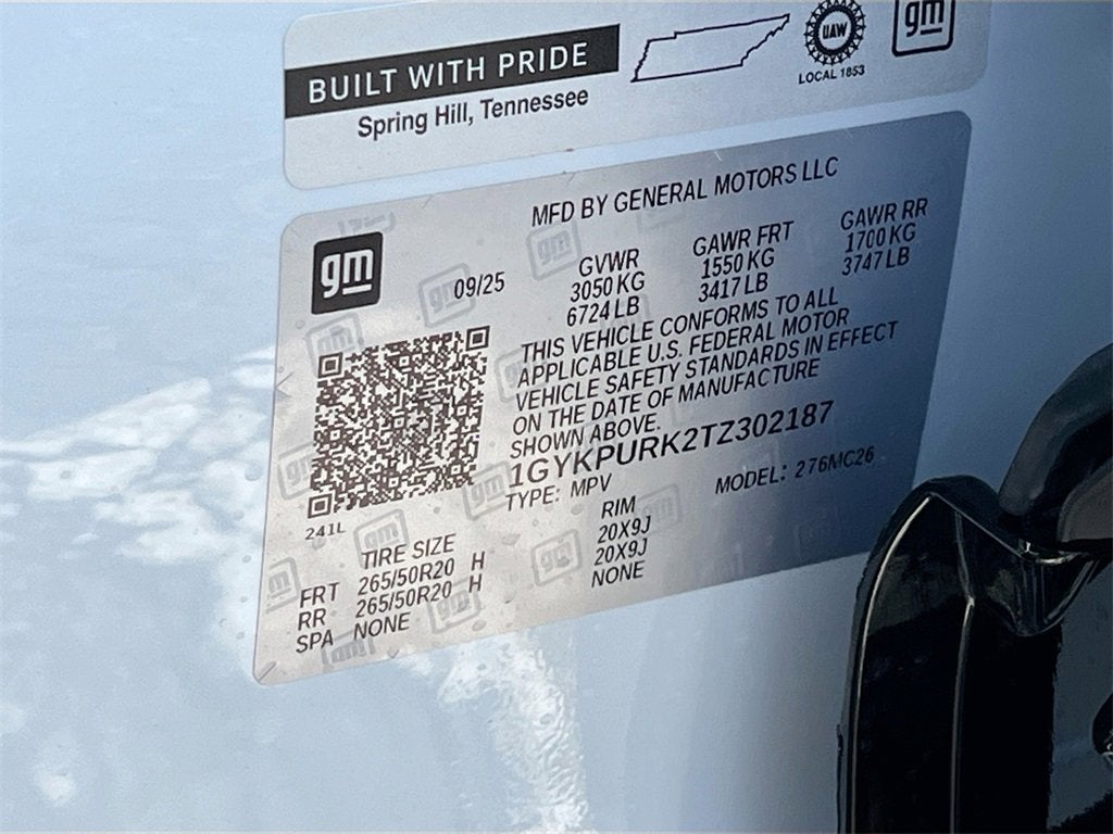 2026 Cadillac LYRIQ Sport