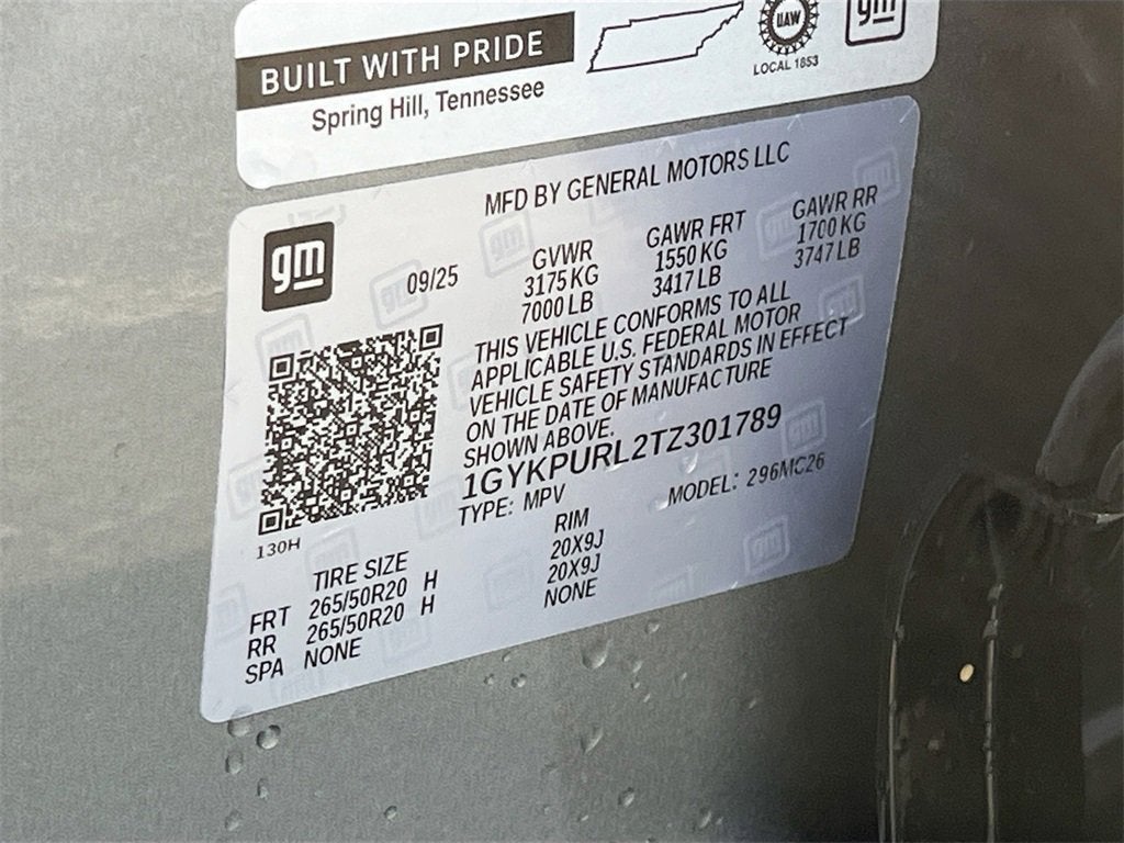 2026 Cadillac LYRIQ Sport