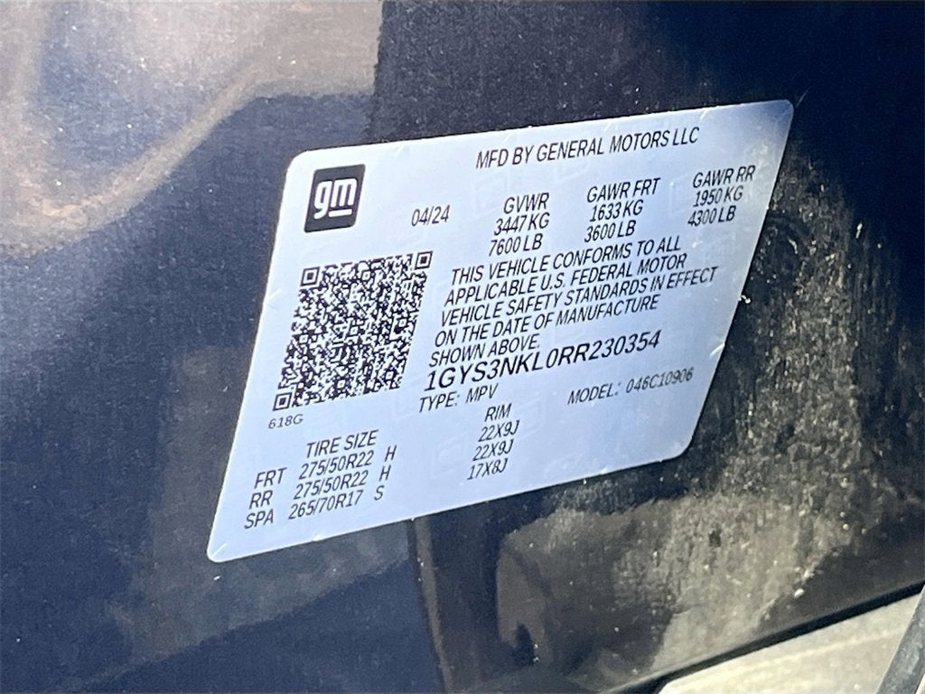 2024 Cadillac Escalade ESV Sport