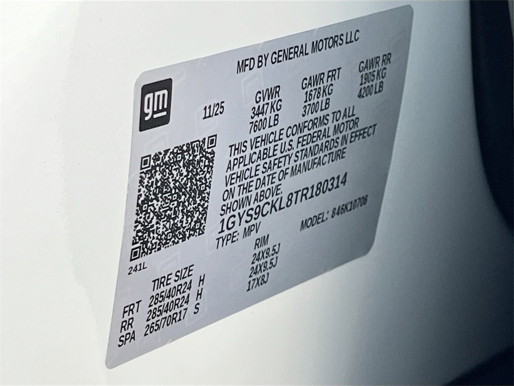 2026 Cadillac Escalade Luxury