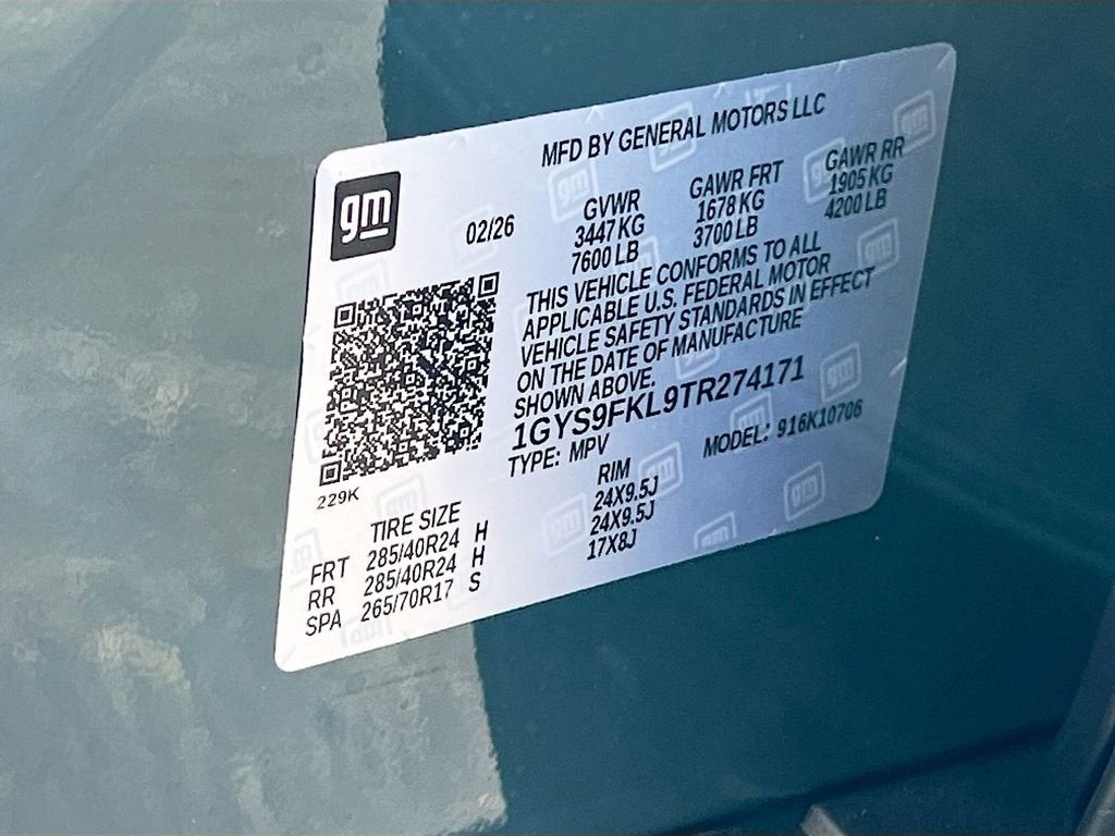 2026 Cadillac Escalade Sport