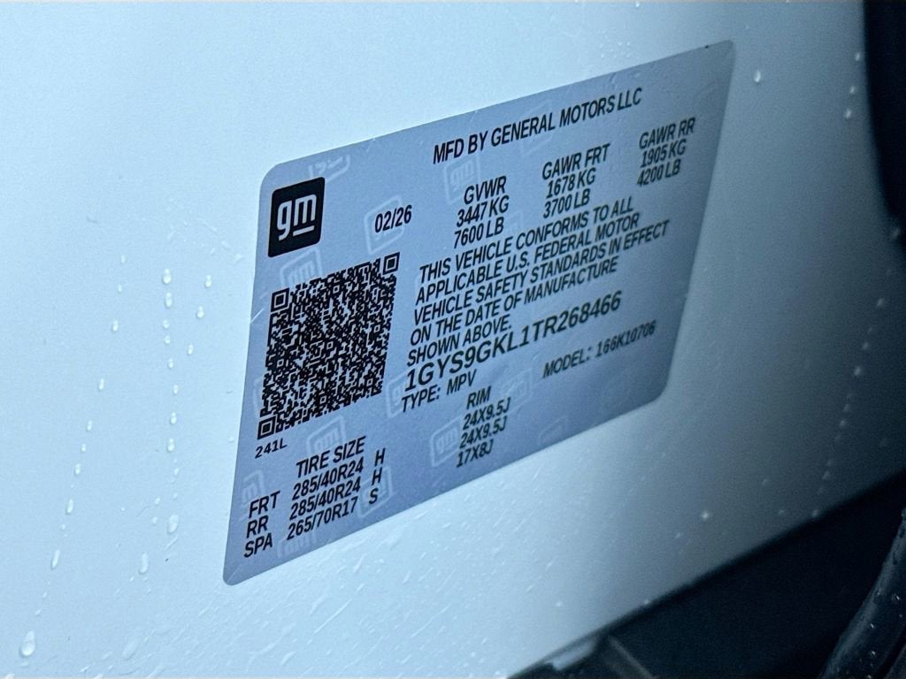 2026 Cadillac Escalade Platinum Sport