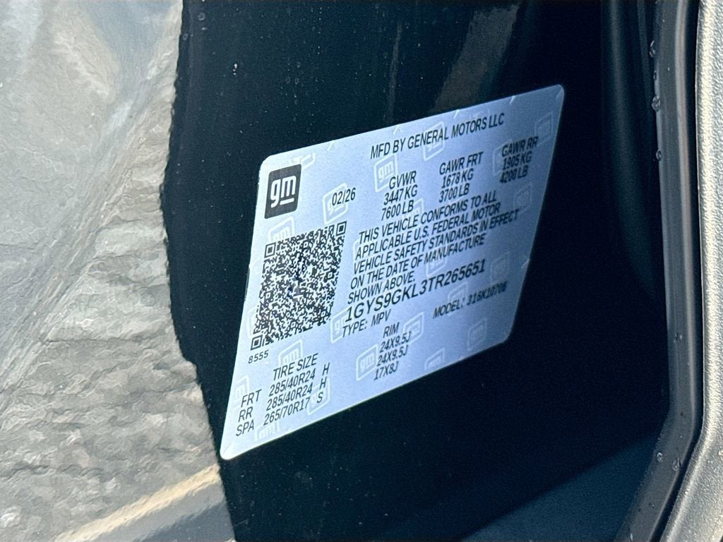 2026 Cadillac Escalade Platinum Sport