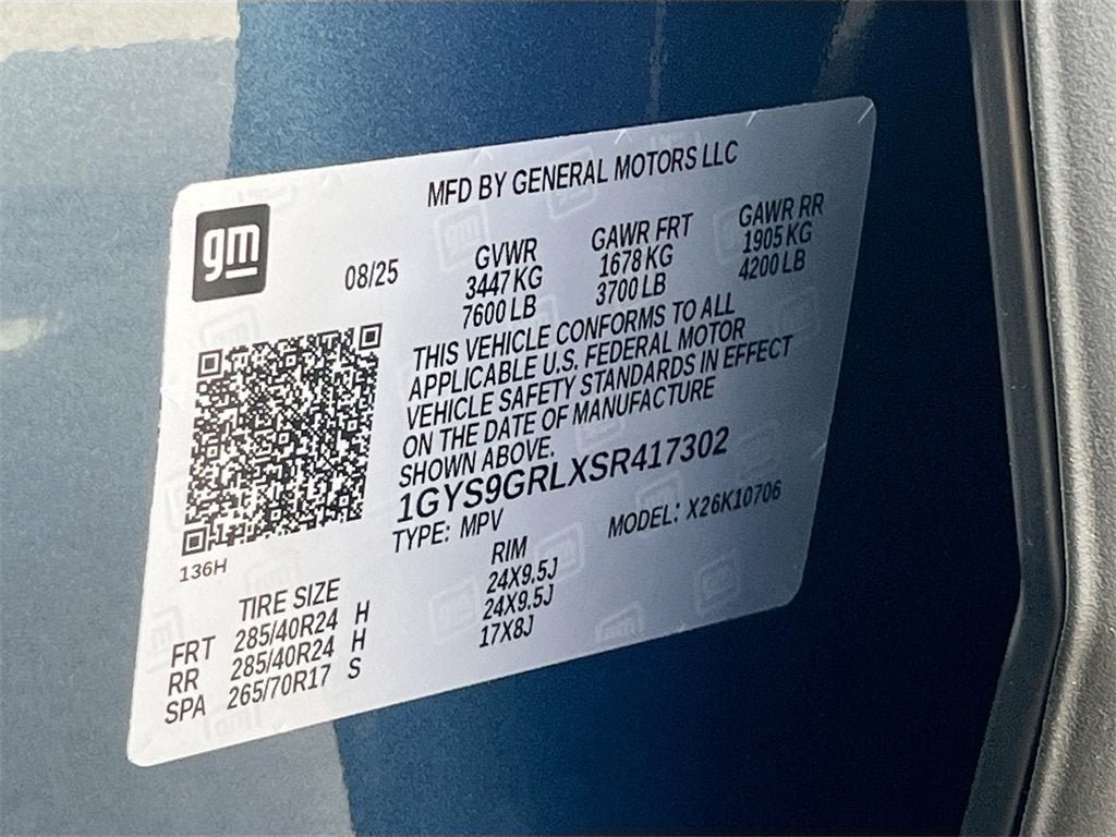 2025 Cadillac Escalade Sport Platinum