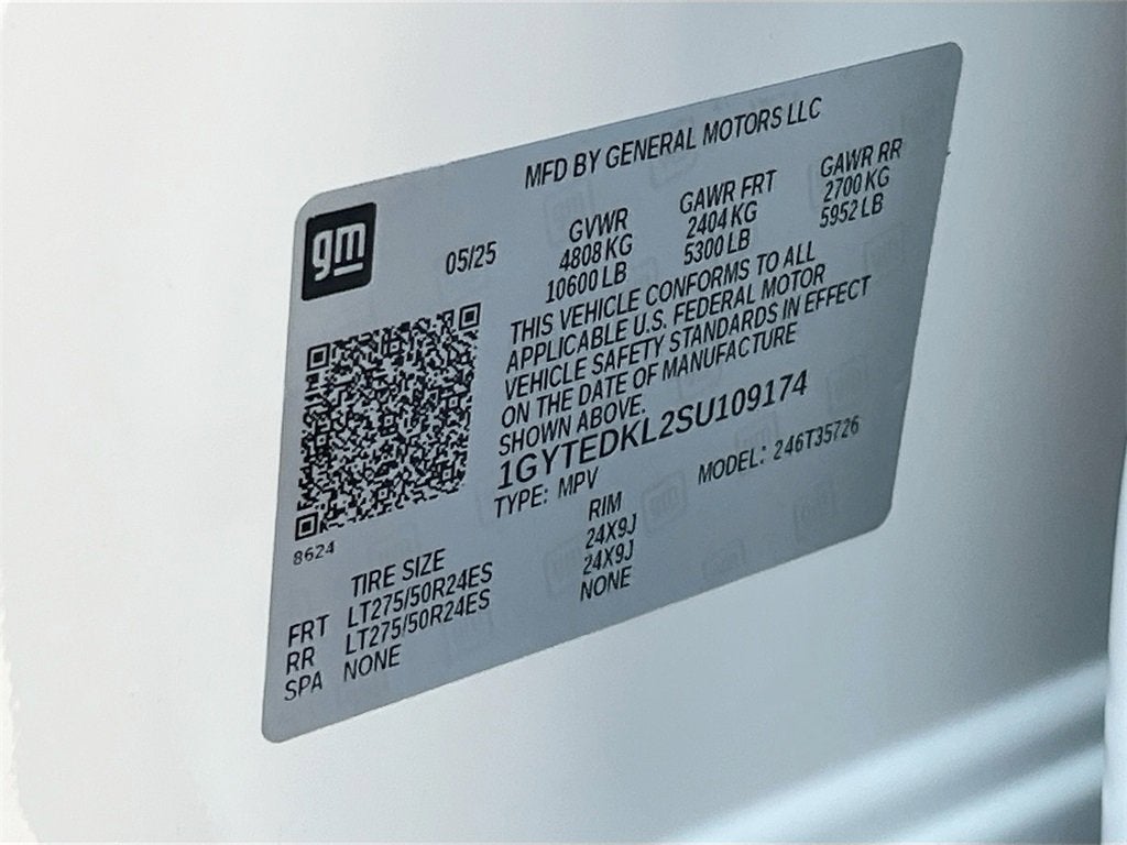 2025 Cadillac ESCALADE IQ Luxury 2