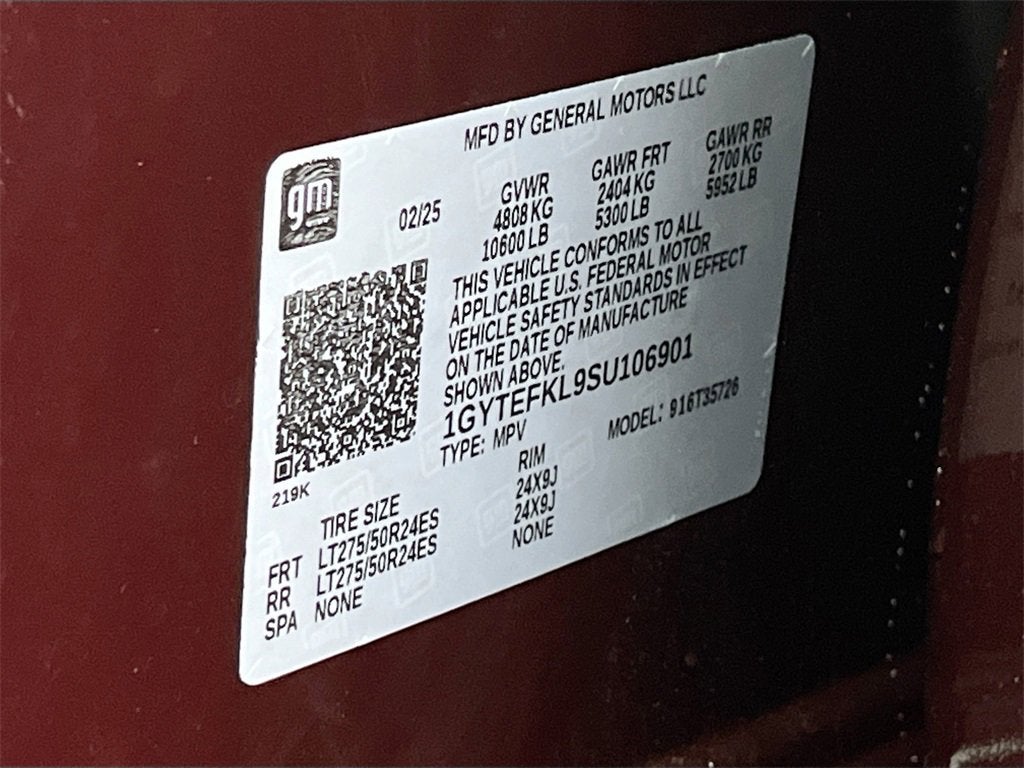 2025 Cadillac ESCALADE IQ Sport 2