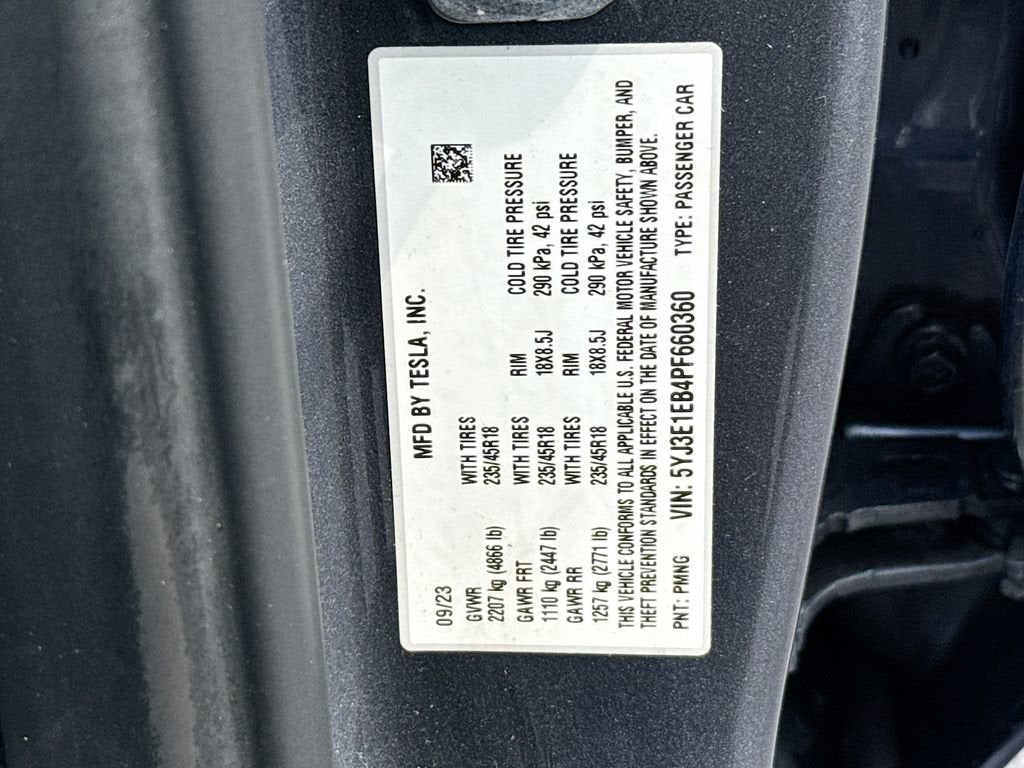 2023 Tesla Model 3 Long Range