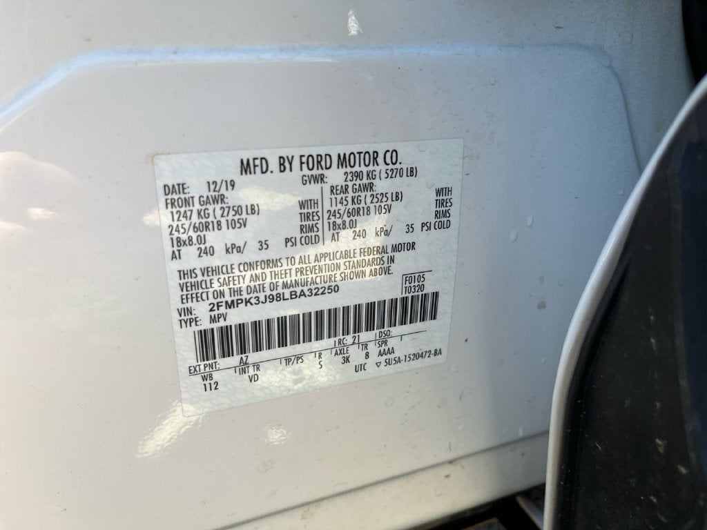 2020 Ford Edge SEL